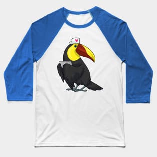 Toucan Nurse Notepad Baseball T-Shirt